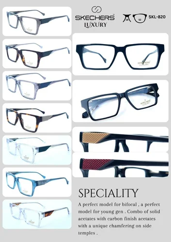 Skechers acetate sheet eyewear frames
